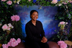 Child immersed in a whimsical fairy tale setting, captured by a cinematic storyteller at Hamden CT portrait studio